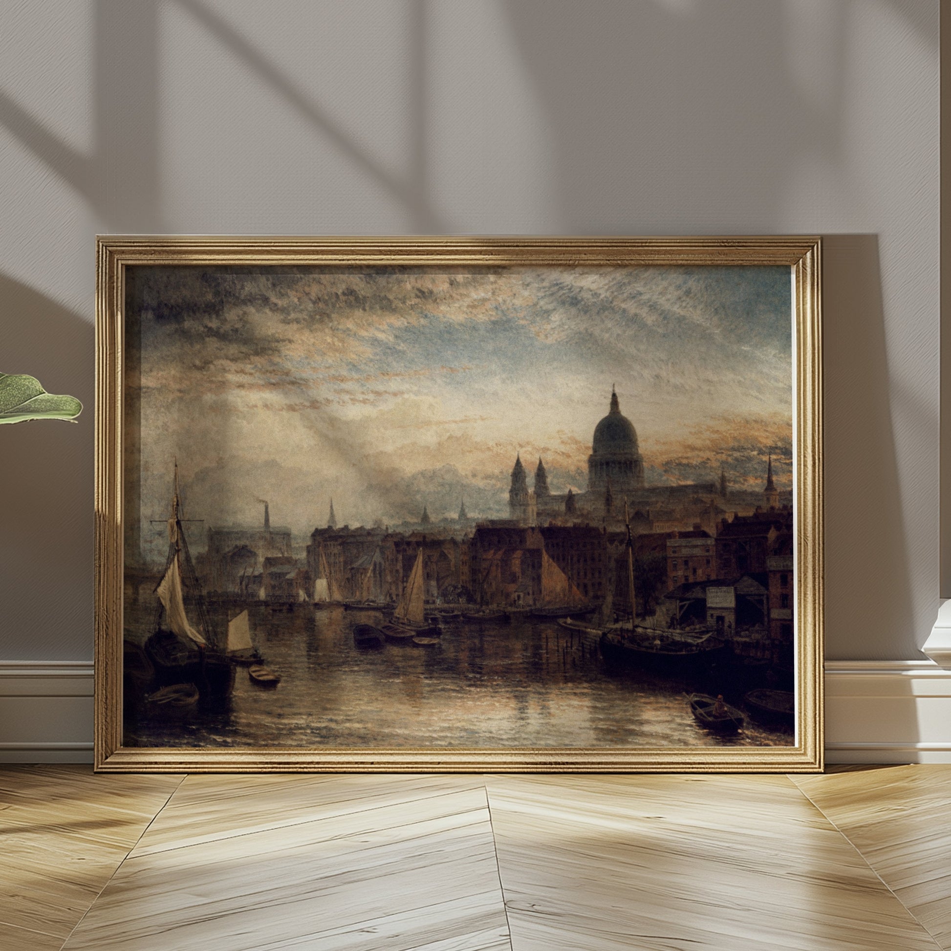 Premium Poster of Stunning Cityscape Art of Historical Skyline Posters
