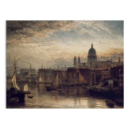 Premium Poster of Stunning Cityscape Art of Historical Skyline Posters