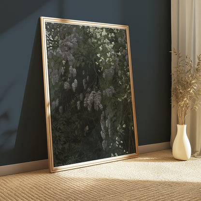 Premium Poster of Stunning Floral Forest Greenery Themed Wall Art Posters