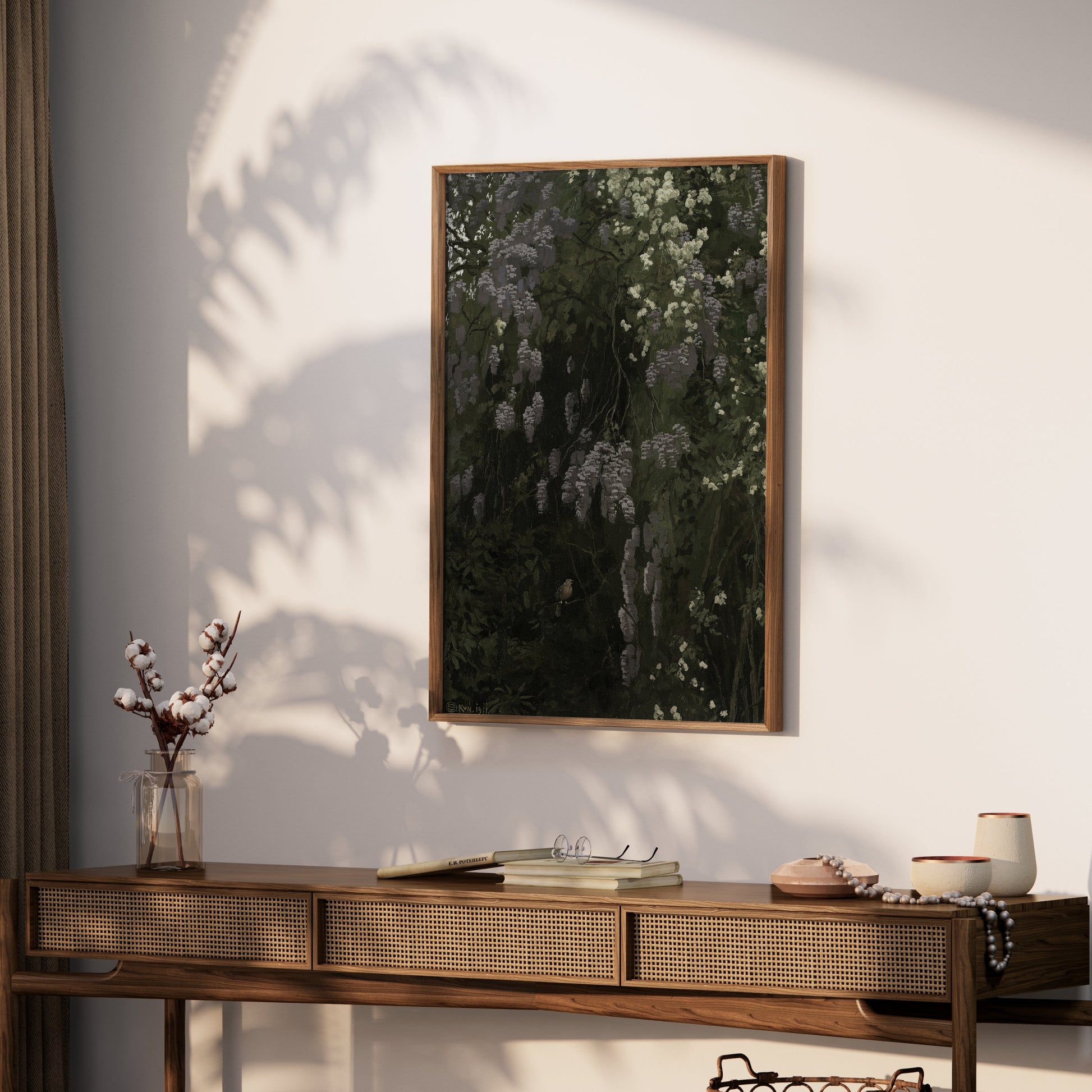 Premium Poster of Stunning Floral Forest Greenery Themed Wall Art Posters