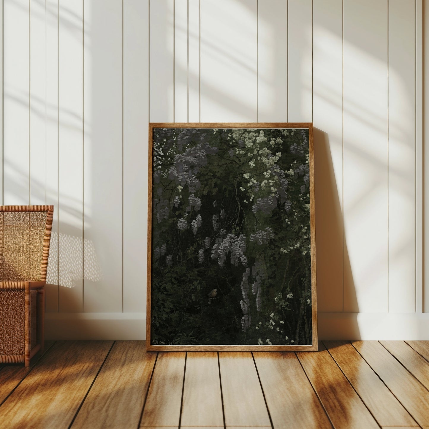 Premium Poster of Stunning Floral Forest Greenery Themed Wall Art Posters