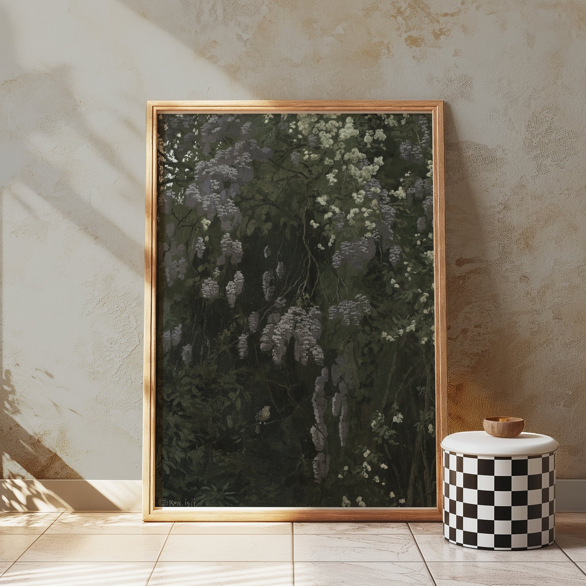 Premium Poster of Stunning Floral Forest Greenery Themed Wall Art Posters