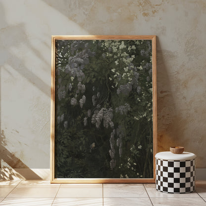 Premium Poster of Stunning Floral Forest Greenery Themed Wall Art Posters