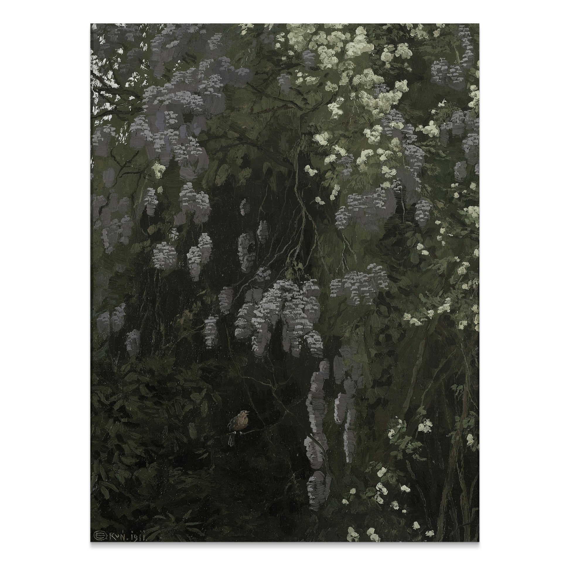 Premium Poster of Stunning Floral Forest Greenery Themed Wall Art Posters