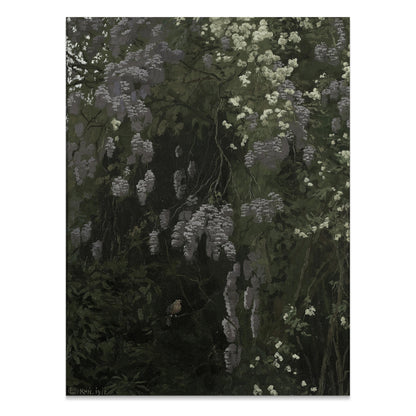 Premium Poster of Stunning Floral Forest Greenery Themed Wall Art Posters