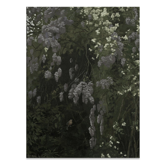 Premium Poster of Stunning Floral Forest Greenery Themed Wall Art Posters