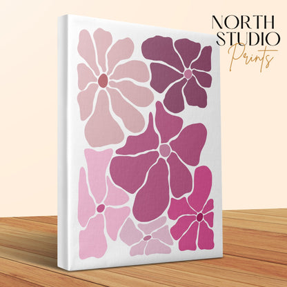 Premium Poster of Stunning Floral Wall Art for Homes Canvas Wraps