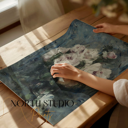 Premium Poster of Stunning Impressionist Floral Arrangement Posters