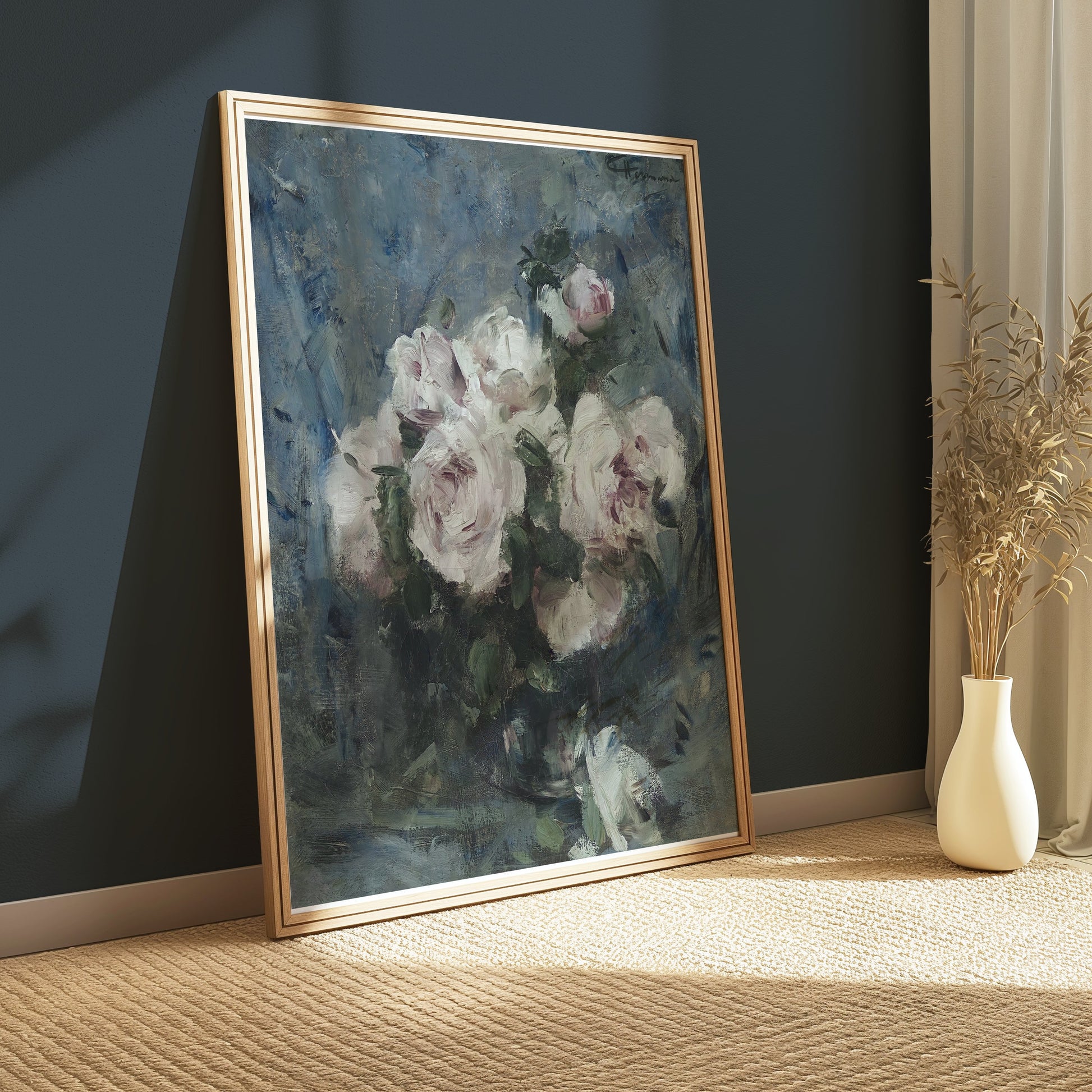 Premium Poster of Stunning Impressionist Floral Arrangement Posters