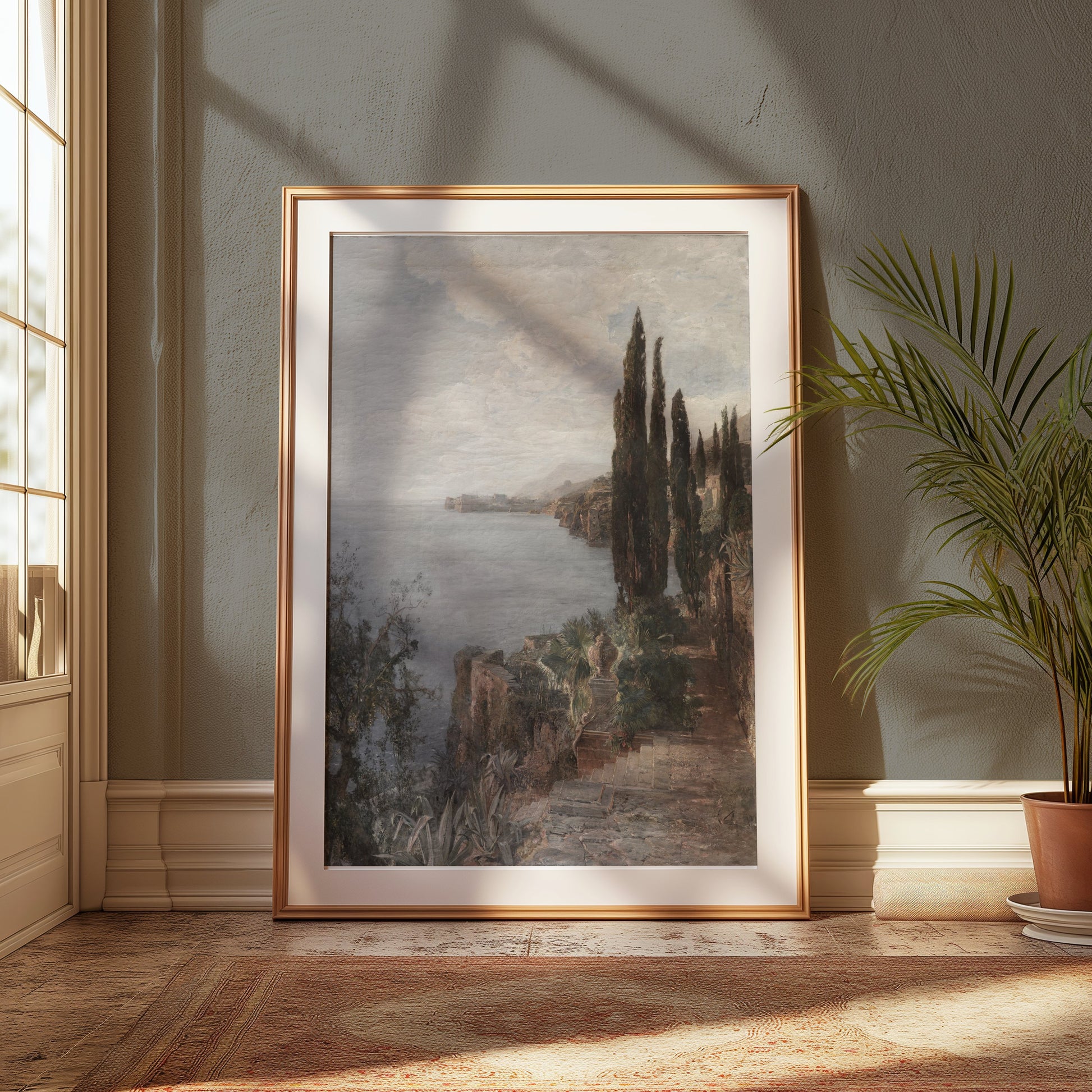 Premium Poster of Stunning Landscape Coastal View Art Print Posters