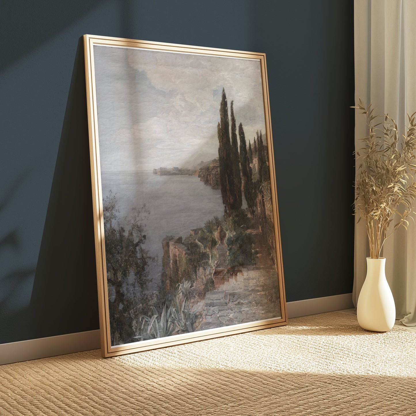 Premium Poster of Stunning Landscape Coastal View Art Print Posters