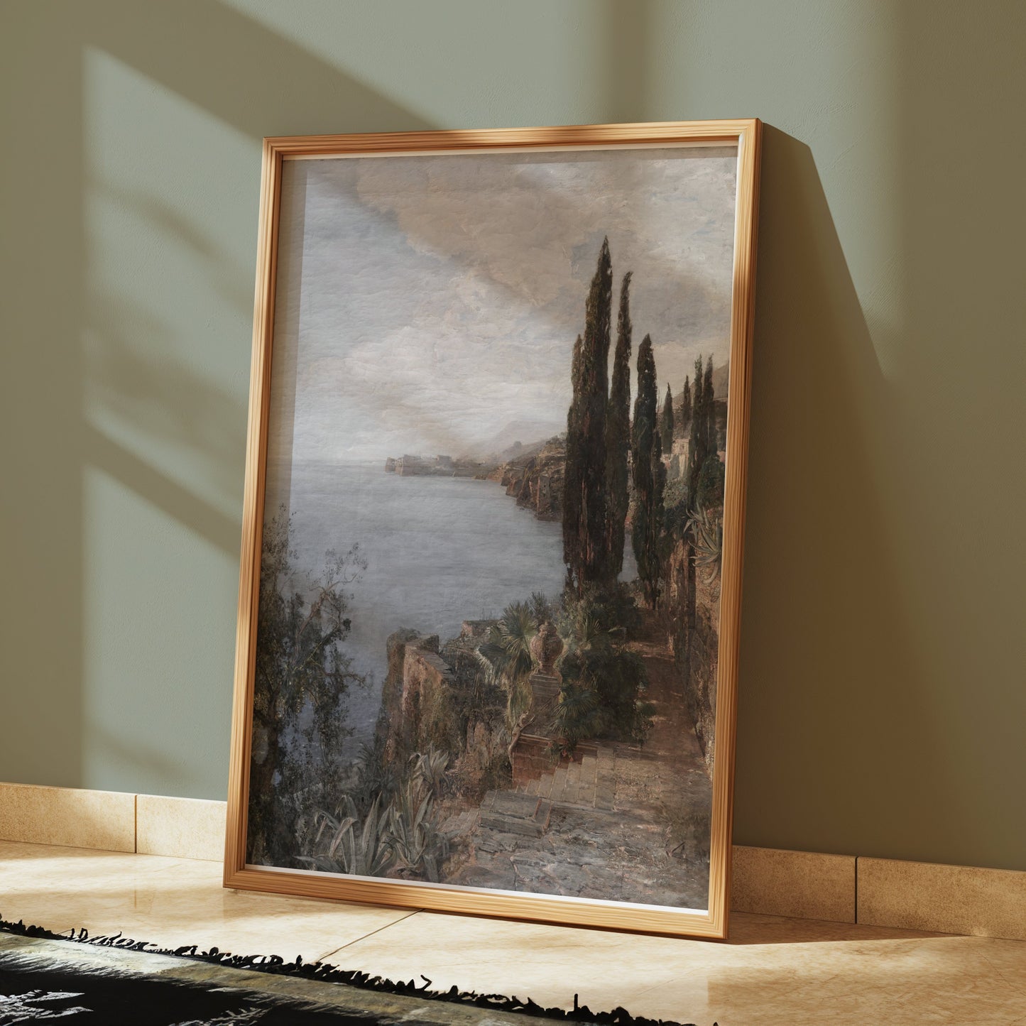 Premium Poster of Stunning Landscape Coastal View Art Print Posters