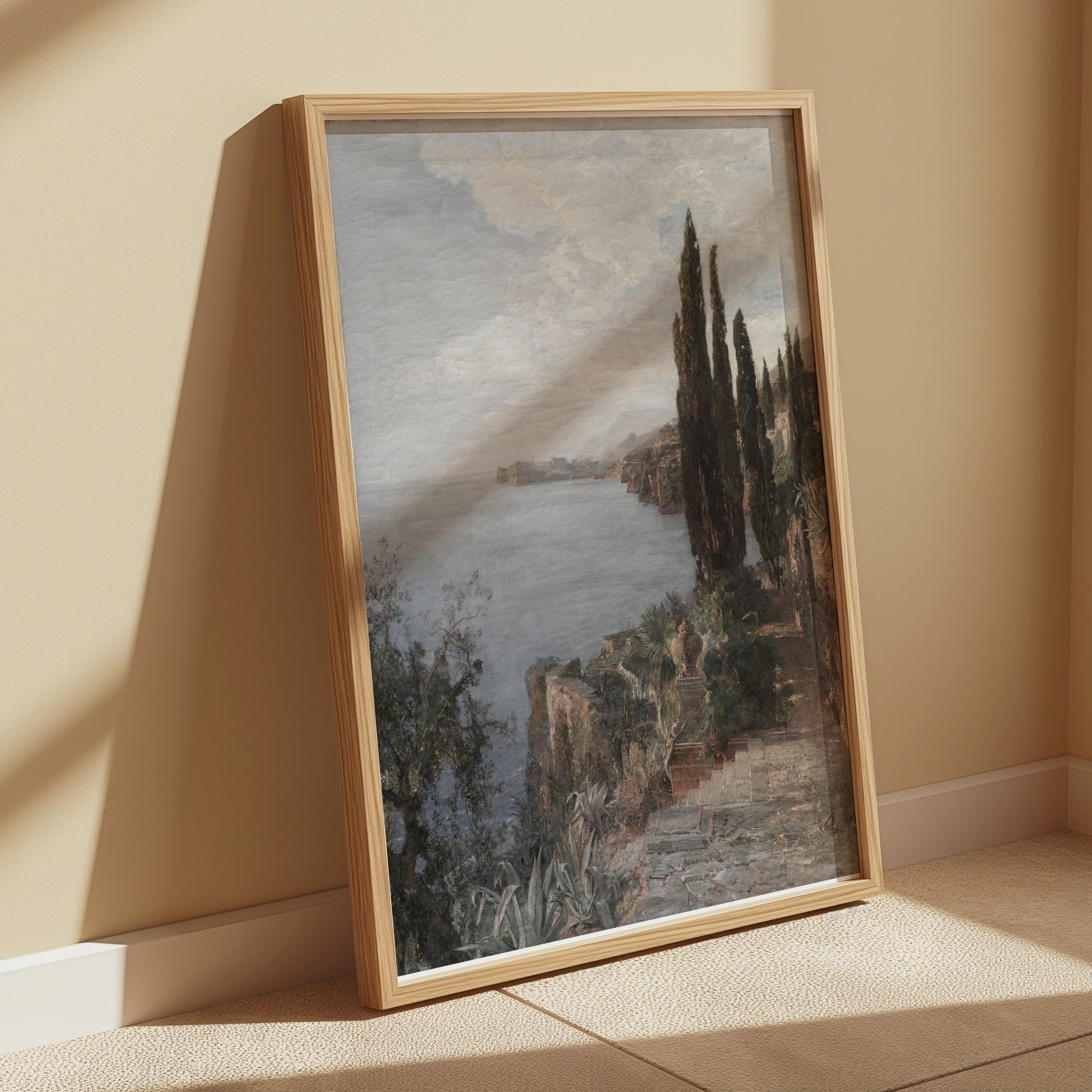 Premium Poster of Stunning Landscape Coastal View Art Print Posters