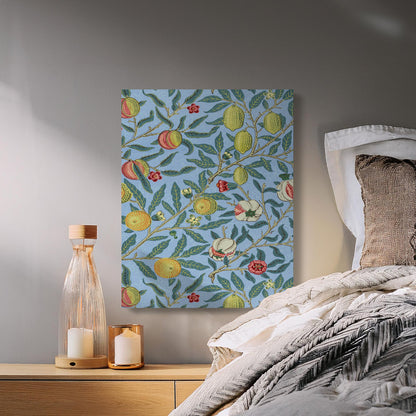 Premium Poster of Stunning William Morris Fruits Design Canvas Wraps
