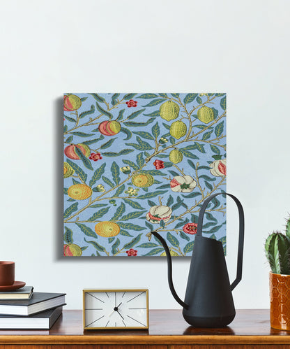 Premium Poster of Stunning William Morris Fruits Design Canvas Wraps