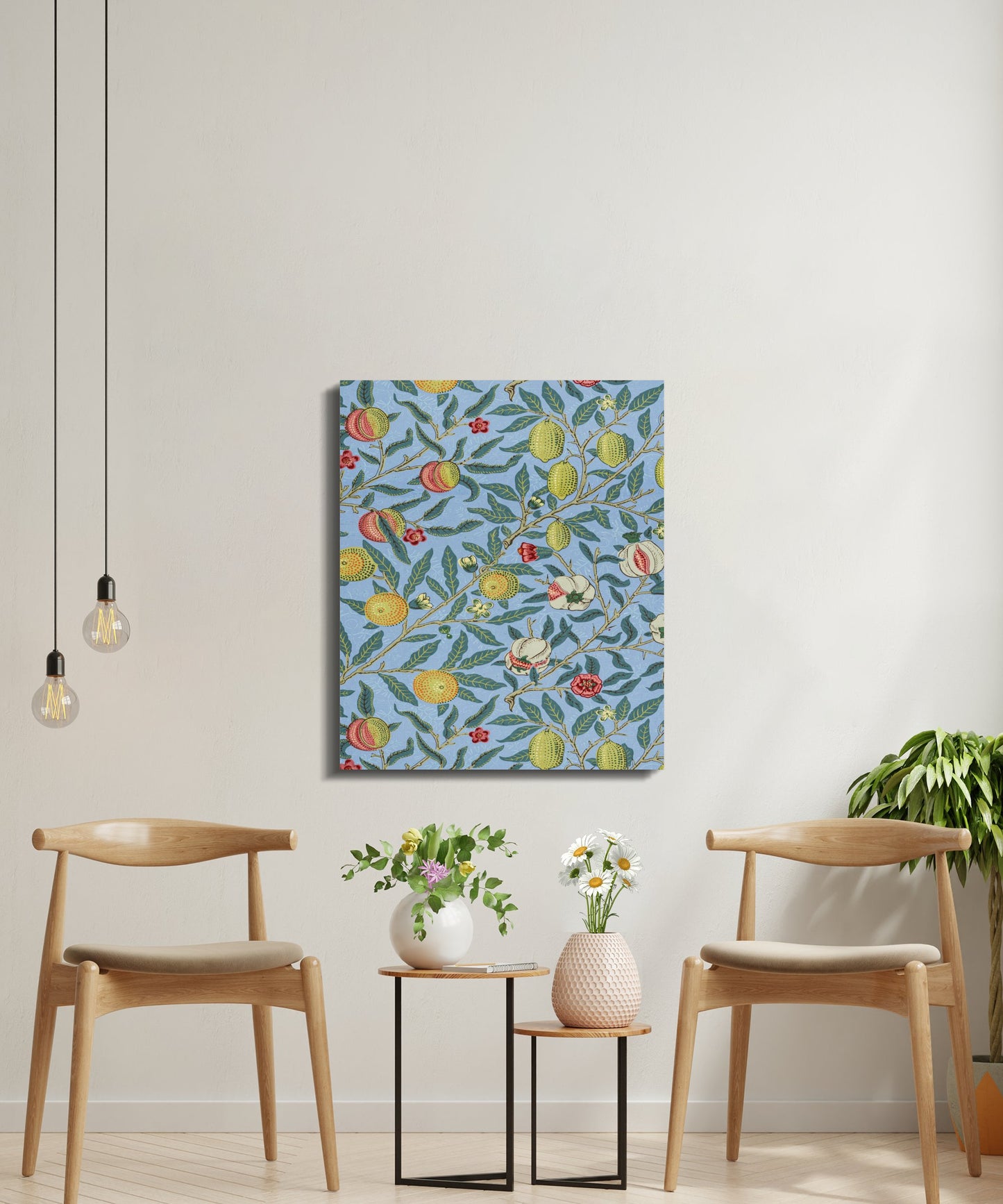 Premium Poster of Stunning William Morris Fruits Design Canvas Wraps