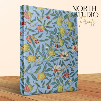 Premium Poster of Stunning William Morris Fruits Design Canvas Wraps