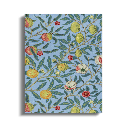 Premium Poster of Stunning William Morris Fruits Design Canvas Wraps