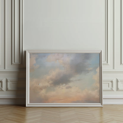 Premium Poster of Sublime Cloudscape Art for Serene Wall Decor Posters