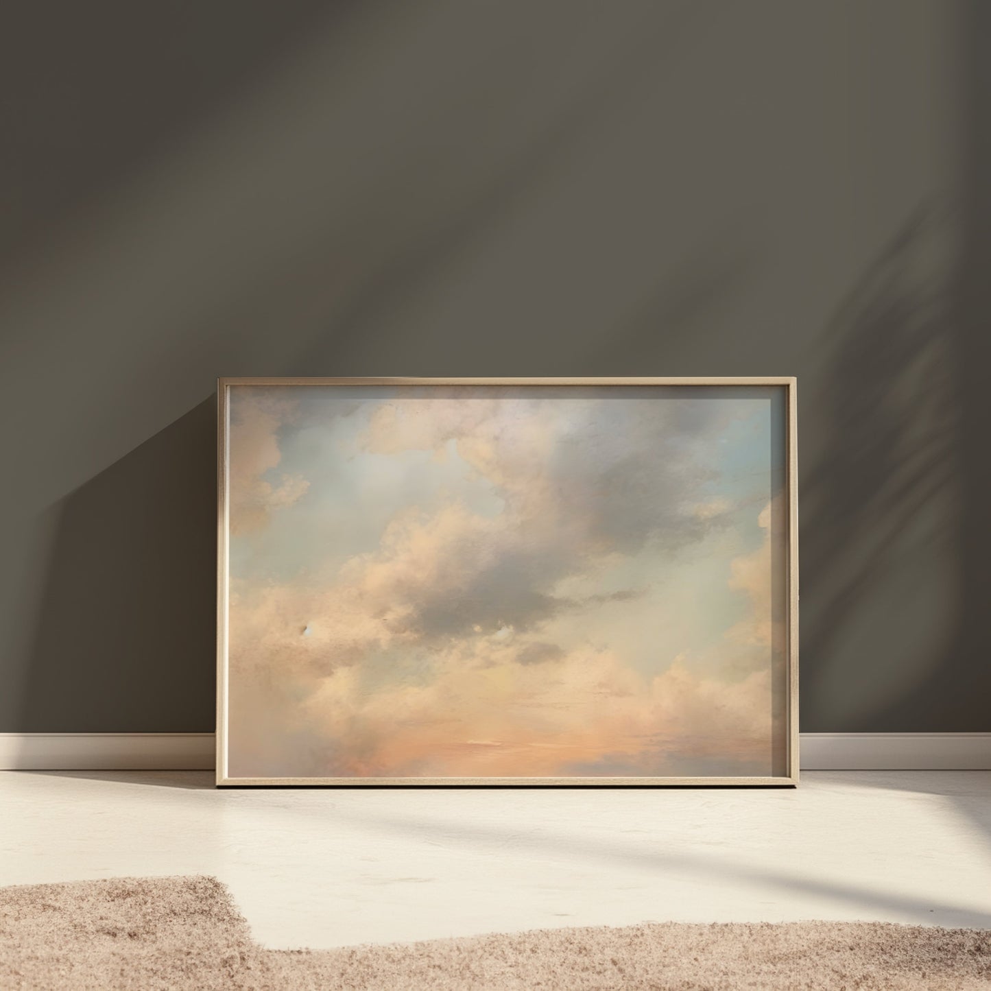 Premium Poster of Sublime Cloudscape Art for Serene Wall Decor Posters