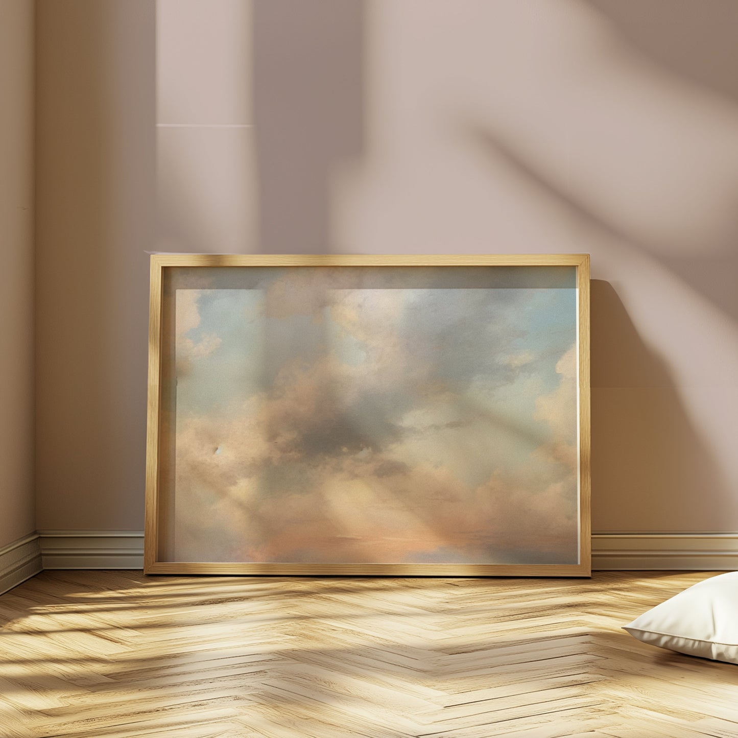 Premium Poster of Sublime Cloudscape Art for Serene Wall Decor Posters
