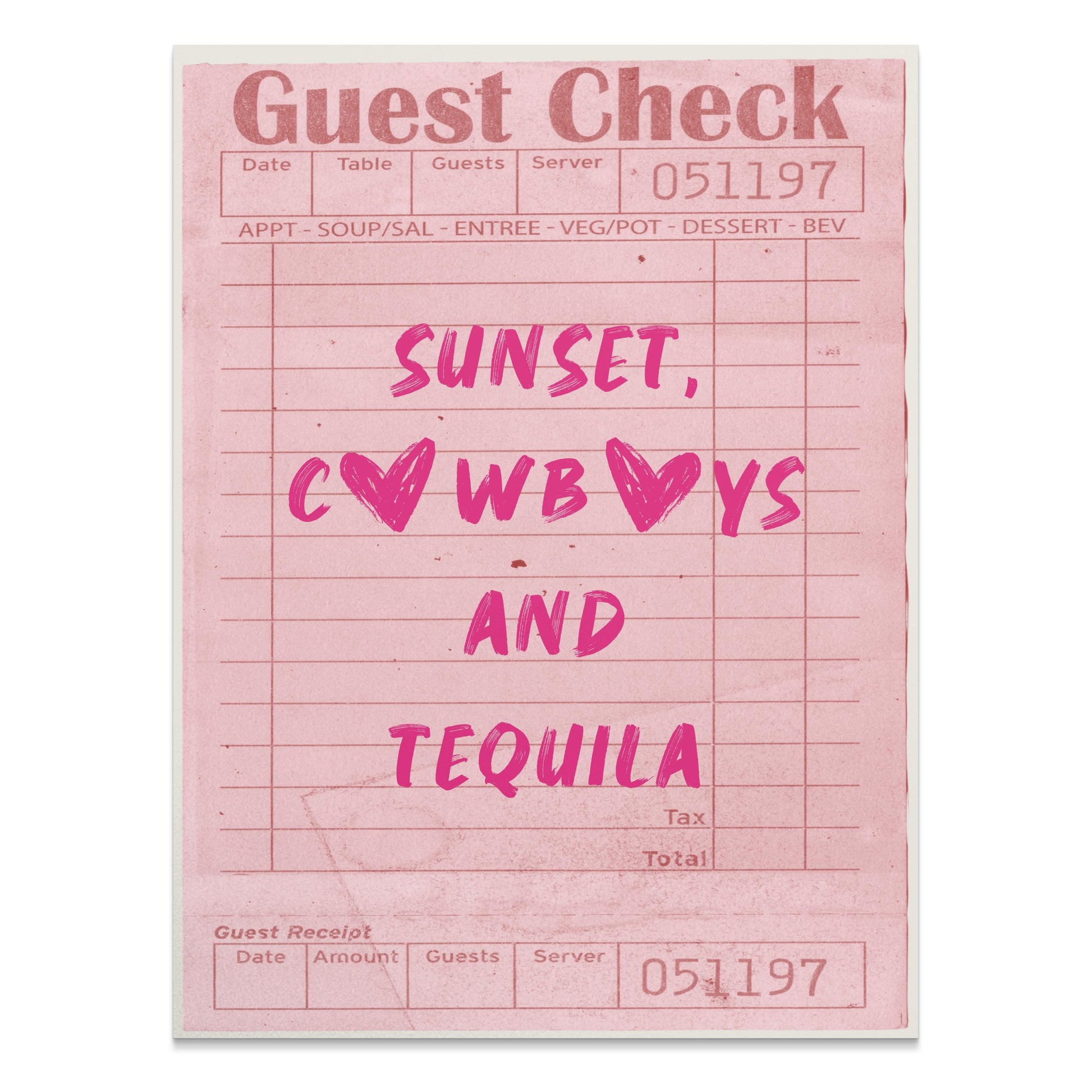 Premium Poster of Sunset Cowboys and Tequila Posters