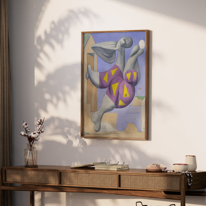 Premium Poster of Surreal Style Abstract Art with Geometric Shapes Posters