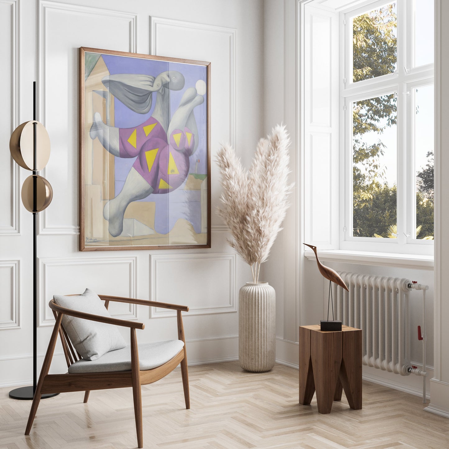 Premium Poster of Surreal Style Abstract Art with Geometric Shapes Posters