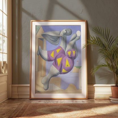 Premium Poster of Surreal Style Abstract Art with Geometric Shapes Posters