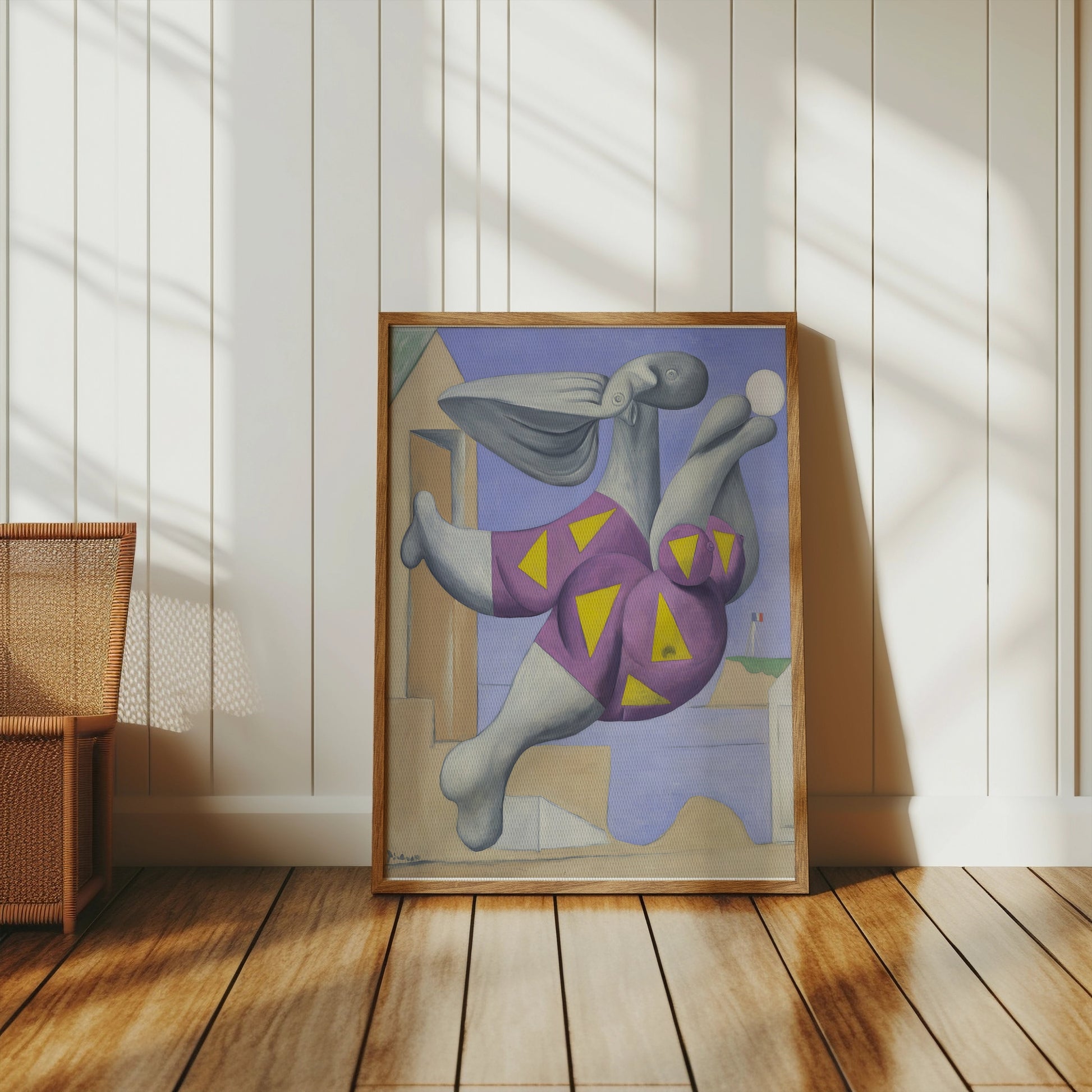 Premium Poster of Surreal Style Abstract Art with Geometric Shapes Posters