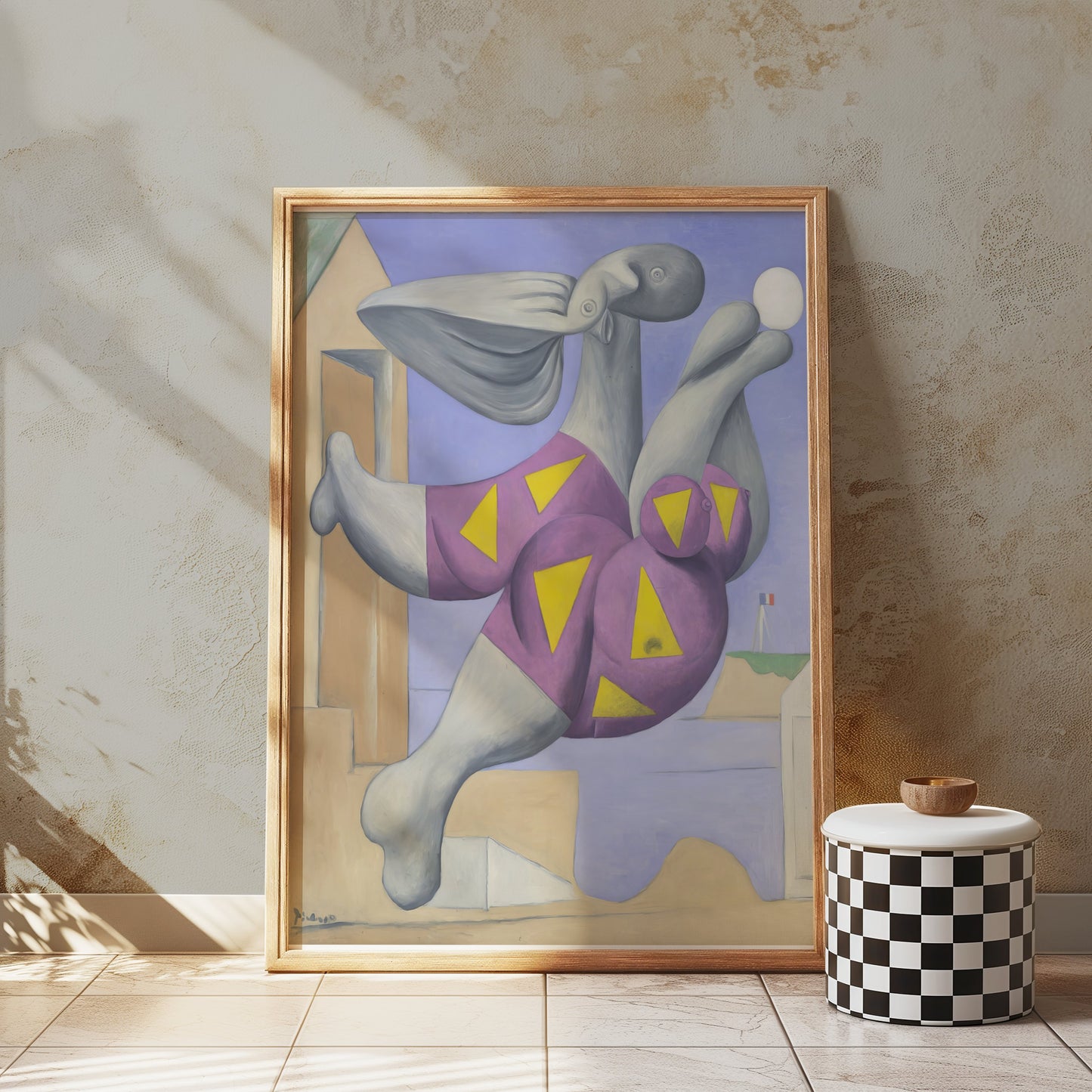 Premium Poster of Surreal Style Abstract Art with Geometric Shapes Posters