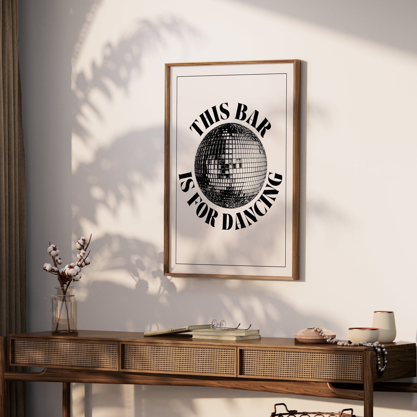 Premium Poster of This Bar is for Dancing Disco Ball Art Posters