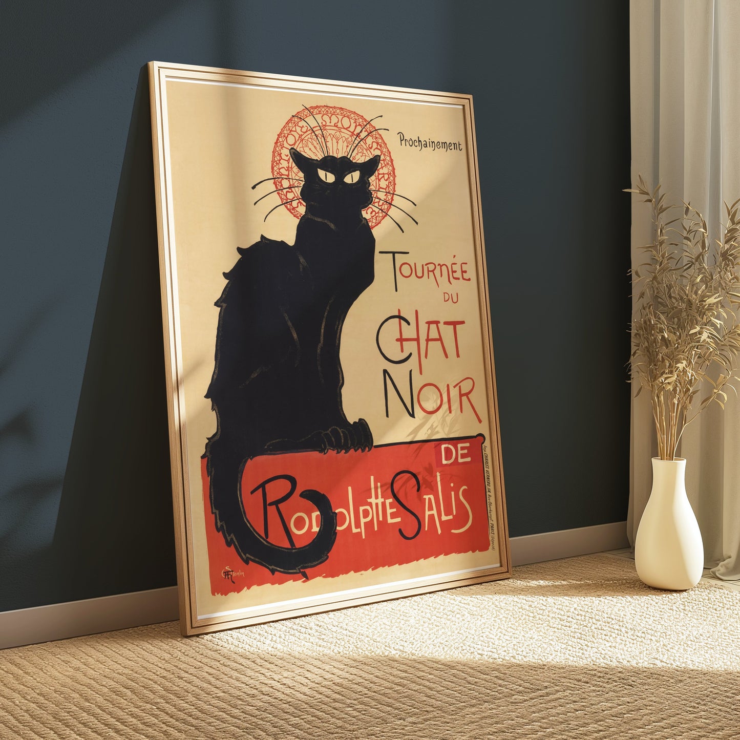 Premium Poster of Tournée du Chat Noir de Rodolphe Salis Vintage Posters