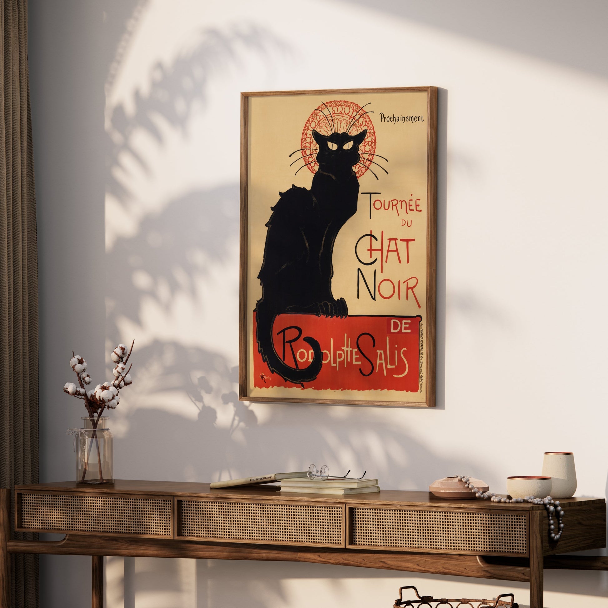Premium Poster of Tournée du Chat Noir de Rodolphe Salis Vintage Posters