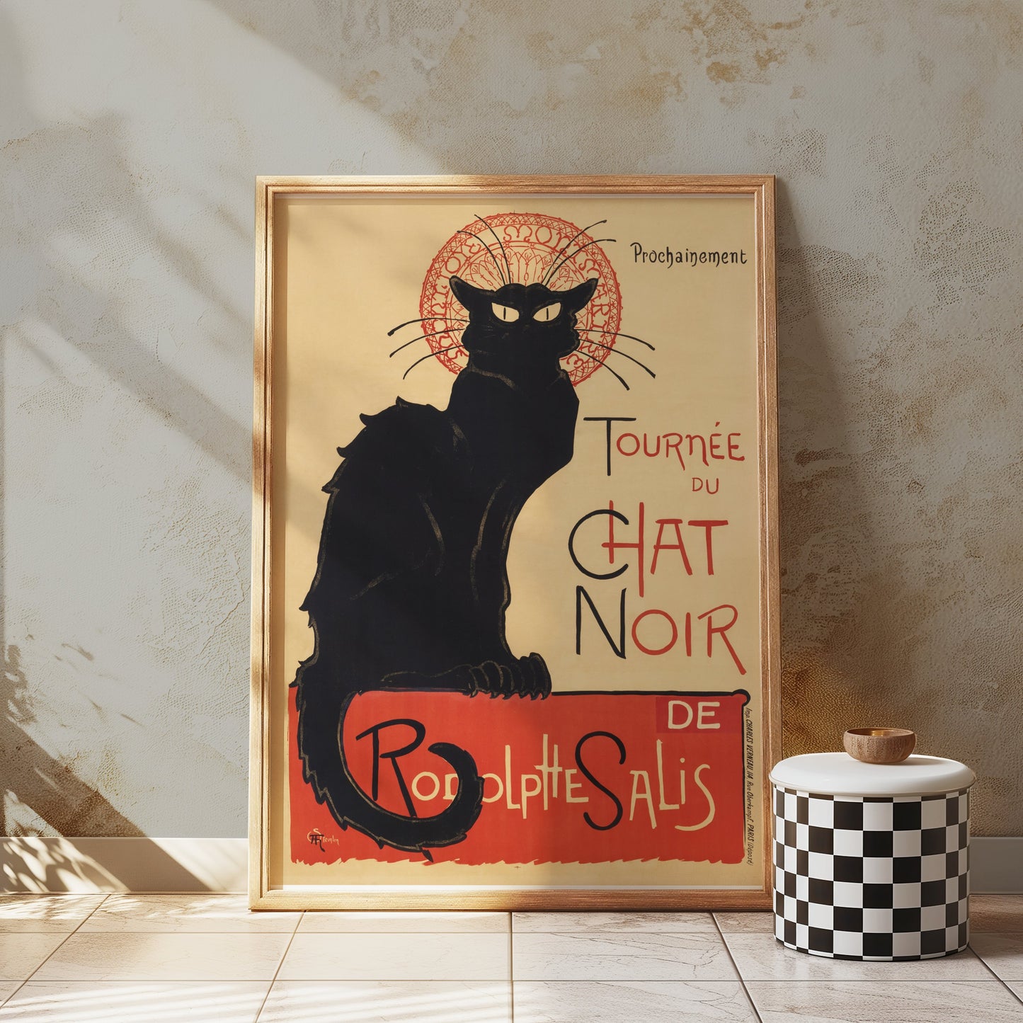 Premium Poster of Tournée du Chat Noir de Rodolphe Salis Vintage Posters