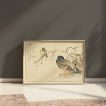 Premium Poster of Traditional Japanese Animal Art Prints Posters
