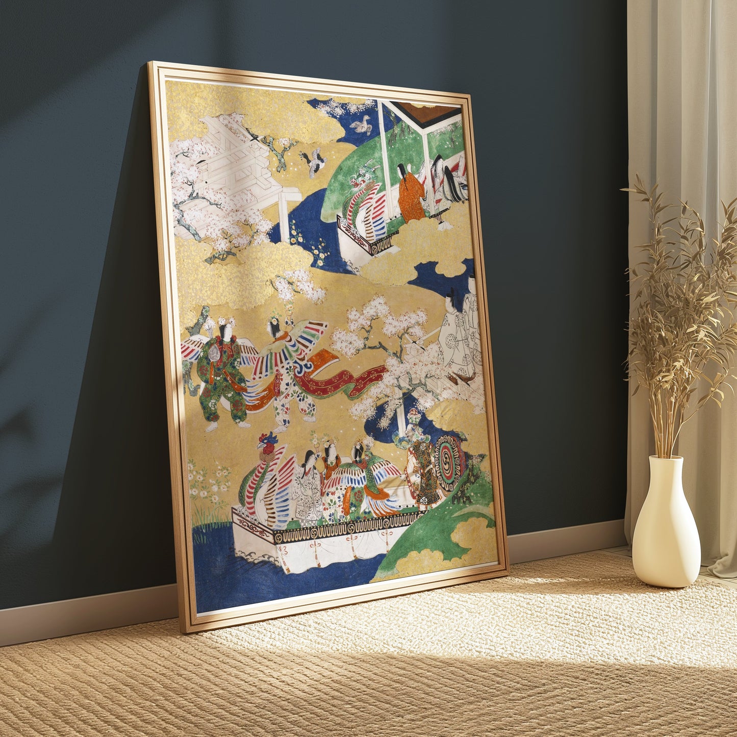 Premium Poster of Traditional Japanese Art Beautiful Colorful Posters