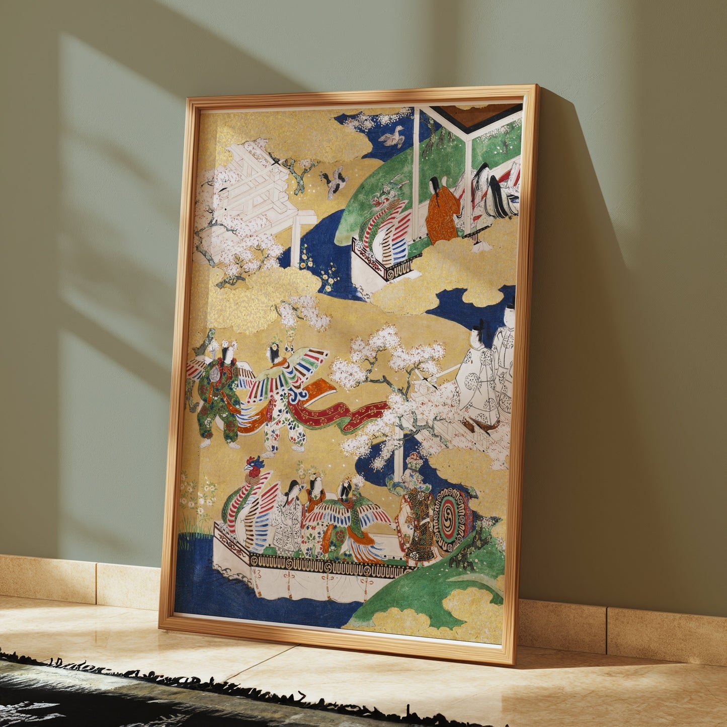 Premium Poster of Traditional Japanese Art Beautiful Colorful Posters
