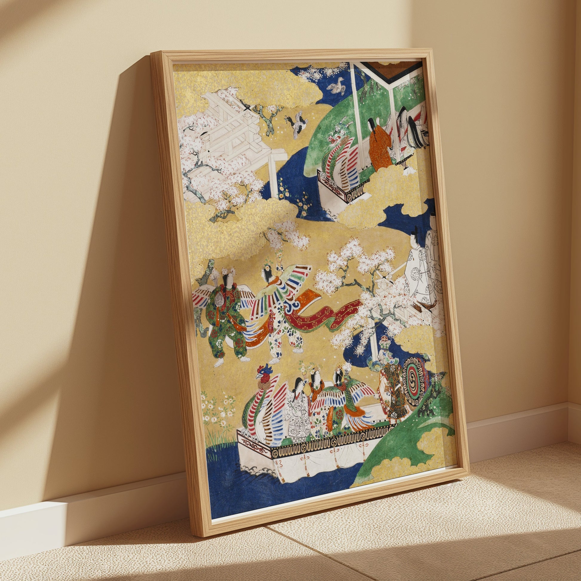 Premium Poster of Traditional Japanese Art Beautiful Colorful Posters
