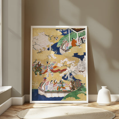 Premium Poster of Traditional Japanese Art Beautiful Colorful Posters