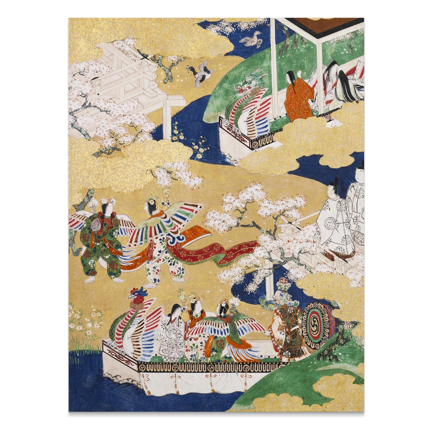 Premium Poster of Traditional Japanese Art Beautiful Colorful Posters