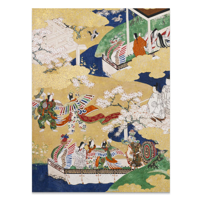 Premium Poster of Traditional Japanese Art Beautiful Colorful Posters