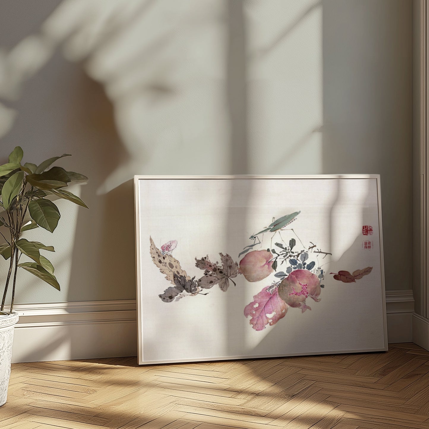 Premium Poster of Traditional Japanese Art Nature Inspired Vintage Posters