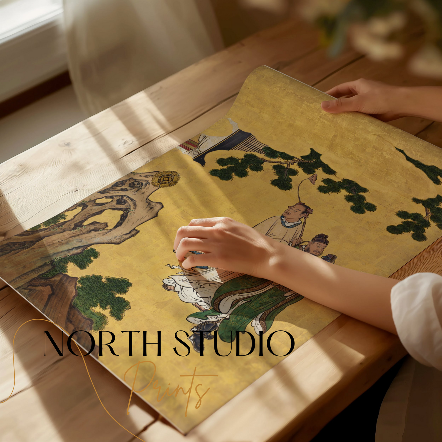 Premium Poster of Traditional Japanese Art Print Wall Decor Posters