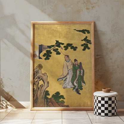Premium Poster of Traditional Japanese Art Print Wall Decor Posters