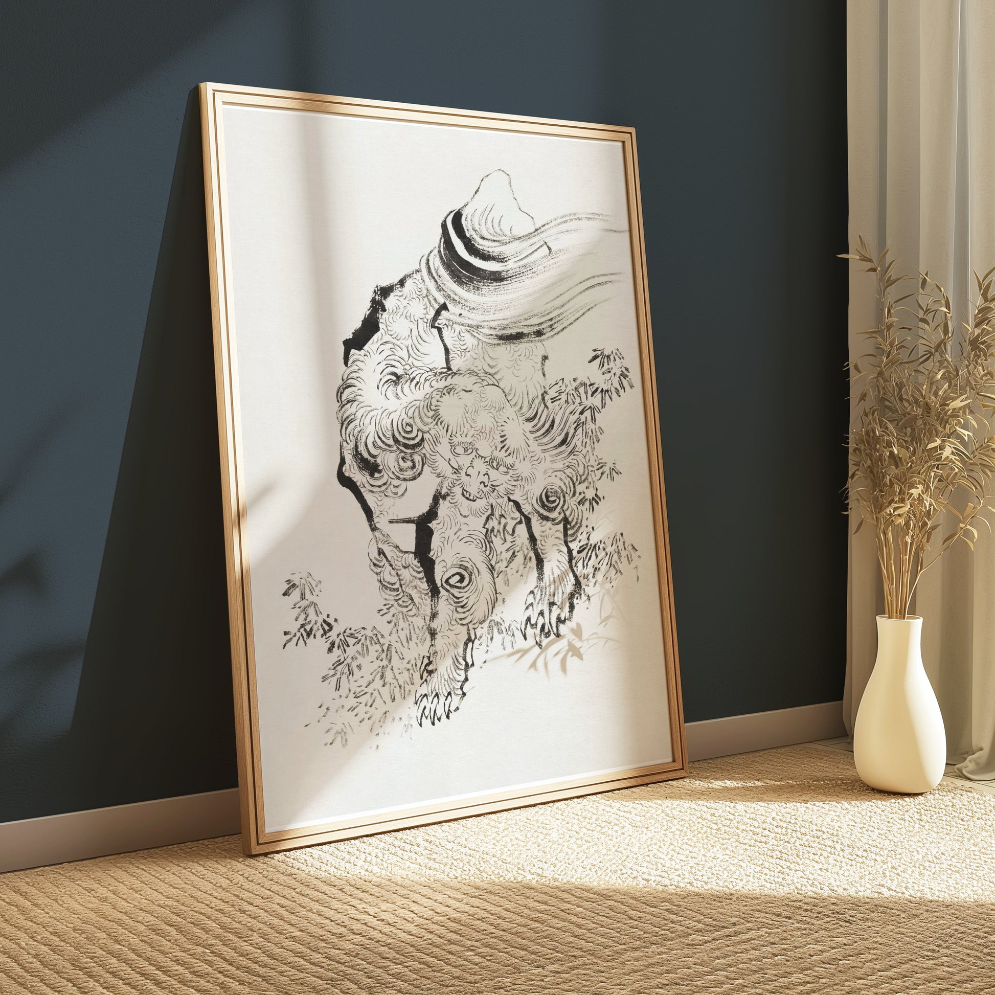 Premium Poster of Traditional Japanese Art Print for Posters