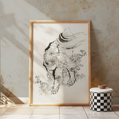 Premium Poster of Traditional Japanese Art Print for Posters