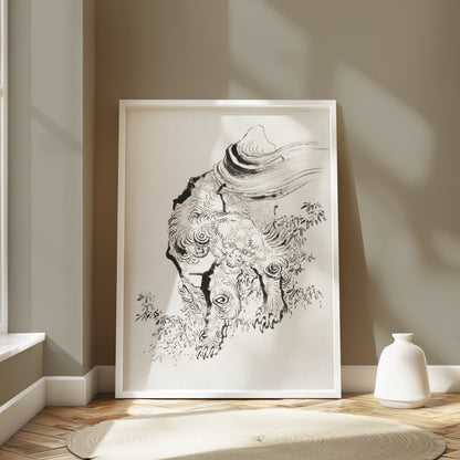 Premium Poster of Traditional Japanese Art Print for Posters