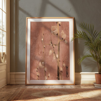 Premium Poster of Traditional Japanese Floral Design Art Posters