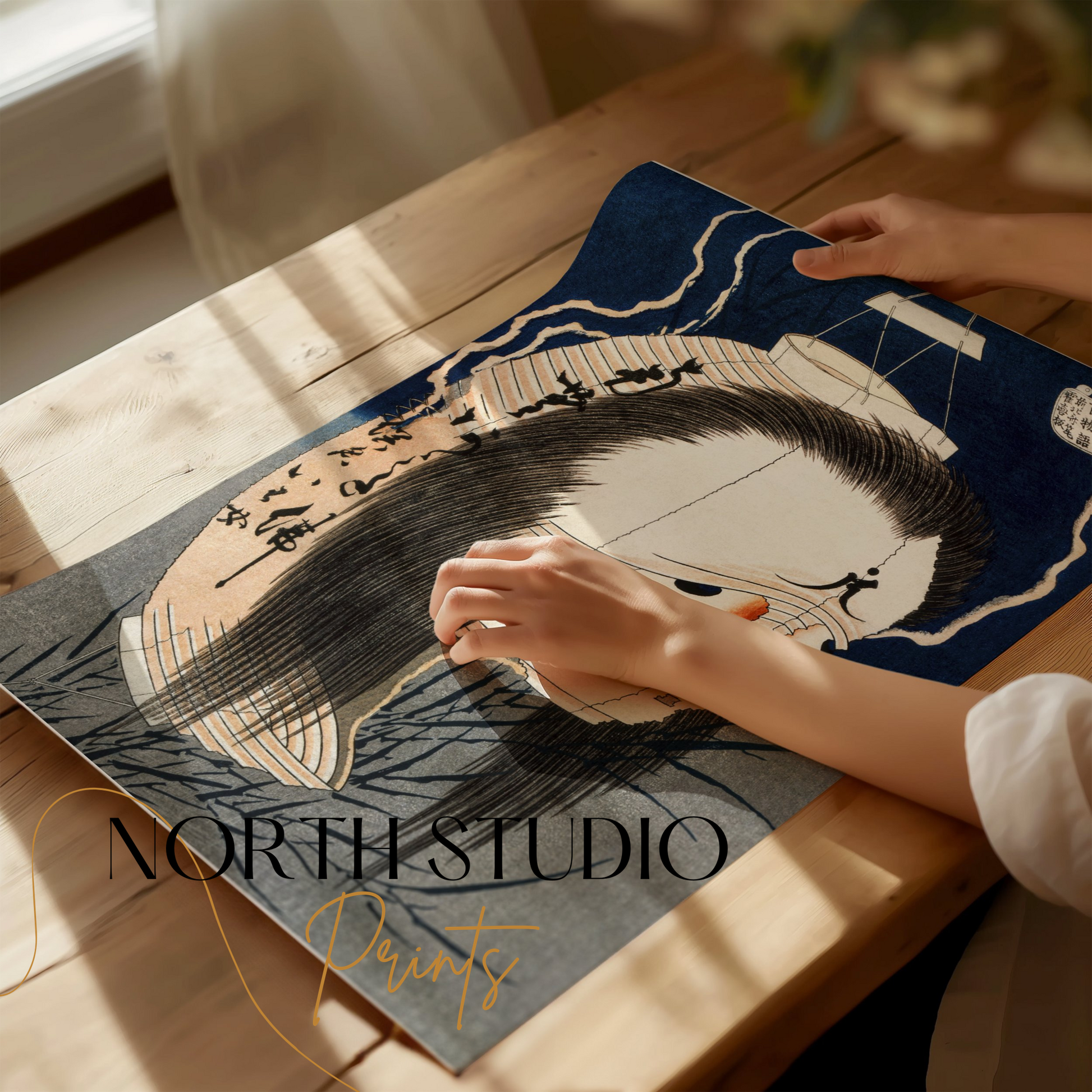 Premium Poster of Traditional Japanese Ghost Art Print Posters